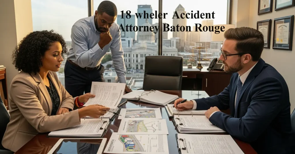 18 wheeler Accident Attorney Baton Rouge